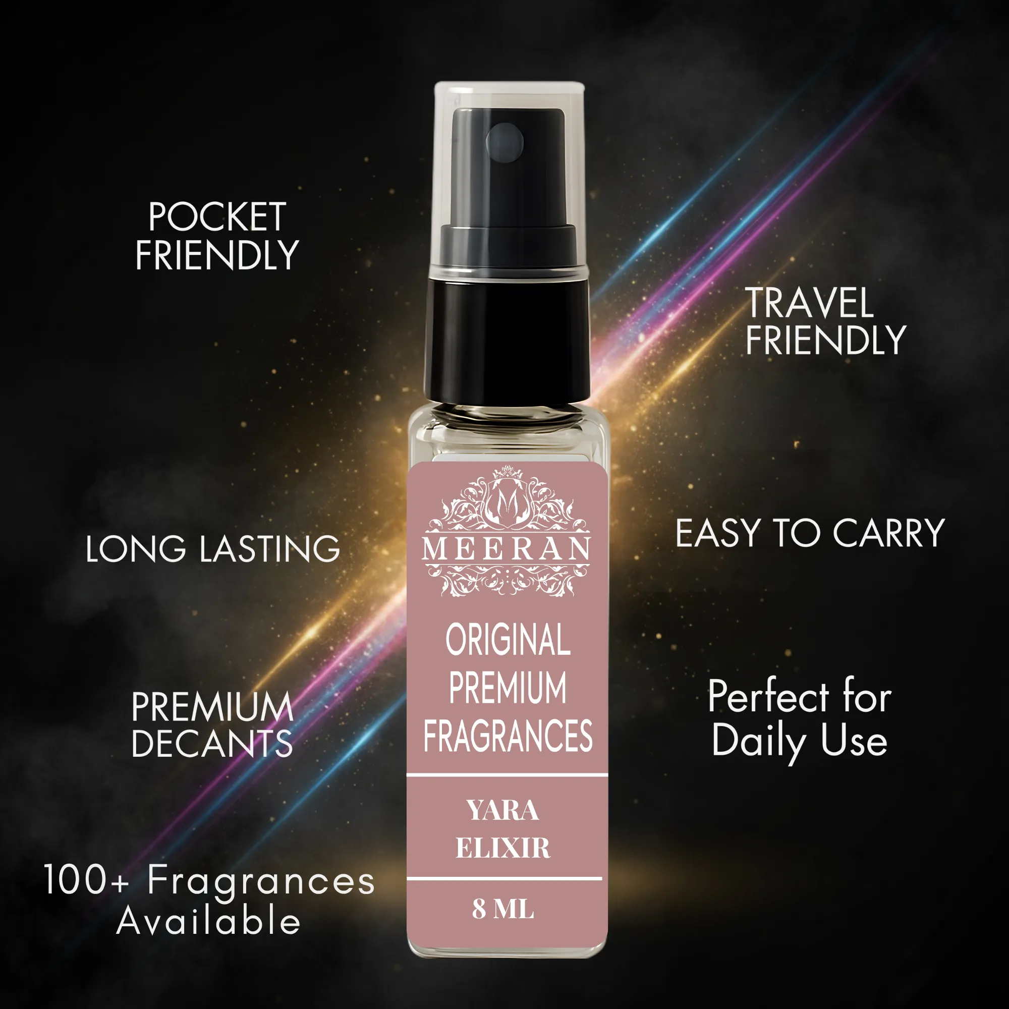  Lattafa Yara Elixir EDP for Women (8ML) | Eau De Parfum | Decented From Original Bottle